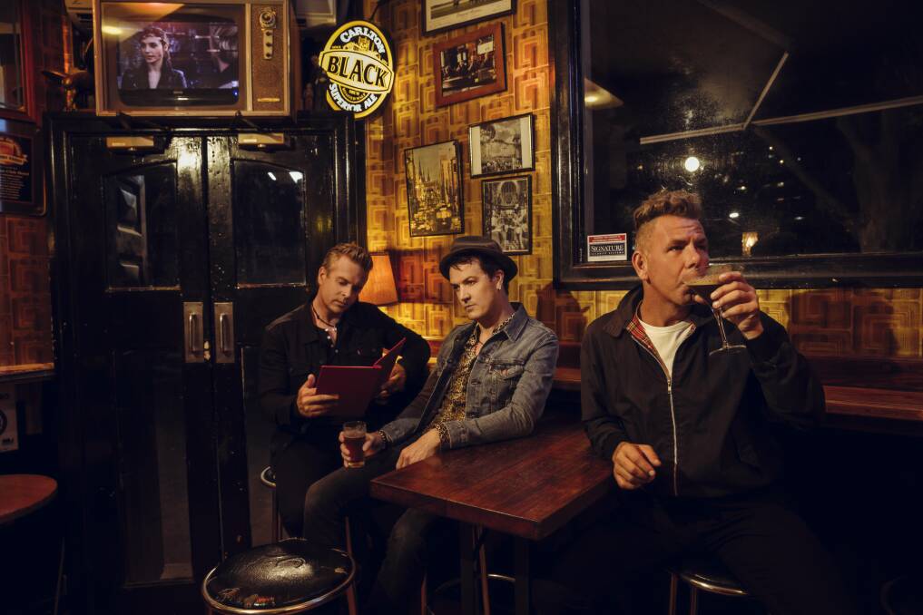 NEW SINGLE: The Living End are coming to Newcastle's Cambridge Hotel on March 10. Listen to their new single, Staring Down The Barrel, below.