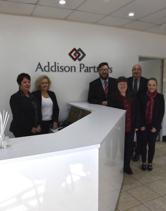 POOL OF KNOWLEDGE: The team at Addison Partners are committed to providing personalised service and specialised accountancy advice.