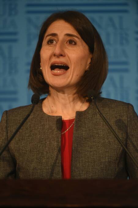 NSW Premier Gladys Berejiklian, who, along with her cabinet, will be visiting Singleton this week.