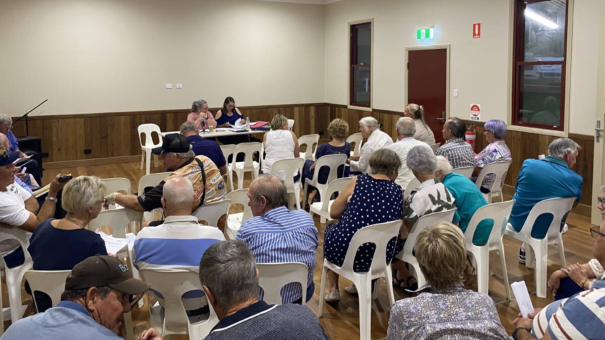 NAA meeting on Wednesday night voted against a name change. 