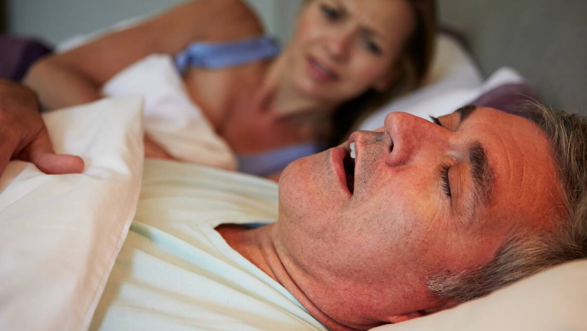 Warning: Snoring may seem “normal” but may represent difficulty in keeping the airway open and sleep apnea. 