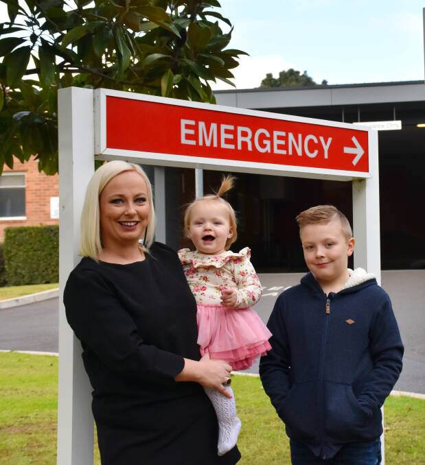 SUPPORTING SINGLETON: The Boag family are all smiles about helping sick kids in Singleton. 