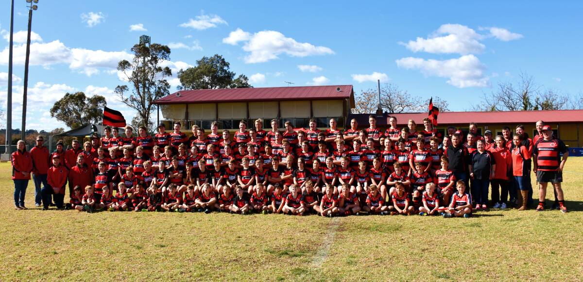 SPECIAL OCCASION: Singleton's Junior Rugby Club celebrated their 50th anniversary on Saturday, with home games and an afternoon barbecue.  