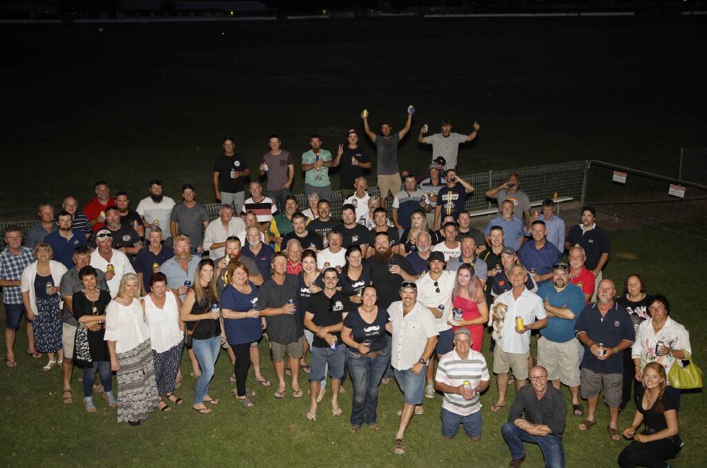 GREAT EFFORT: Over 100 people attended the charity event earlier this month. Together they raised a fantastic $9,000 for Movember and 'Check Your Tackle'. 