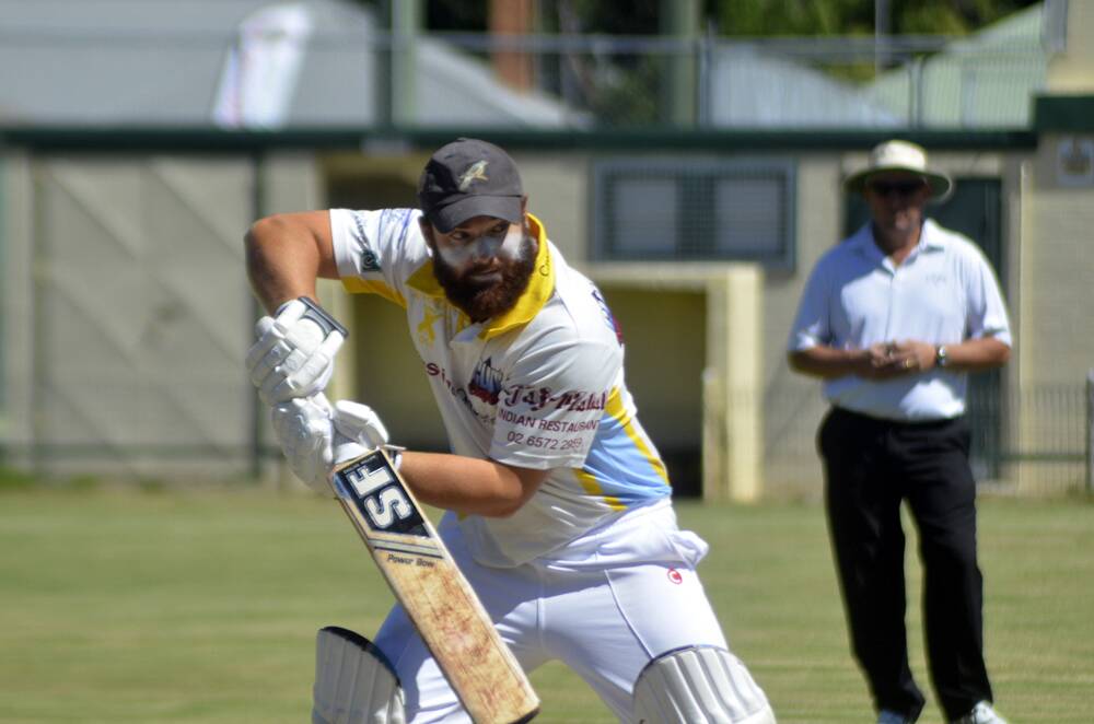IMPRESSIVE: Creeks opening batsman Myles Cook was brilliant on Saturday against PCH/Glendon and it's only round two.