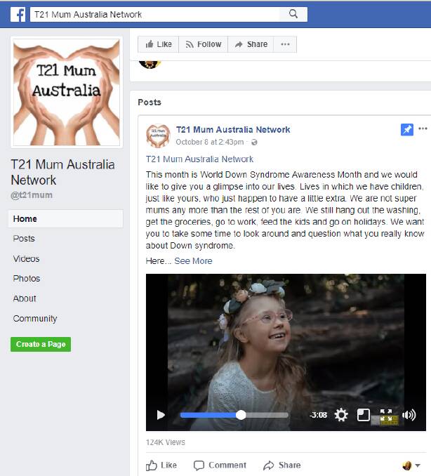 Providing connections and changing perceptions: T21 Mum Australia Network