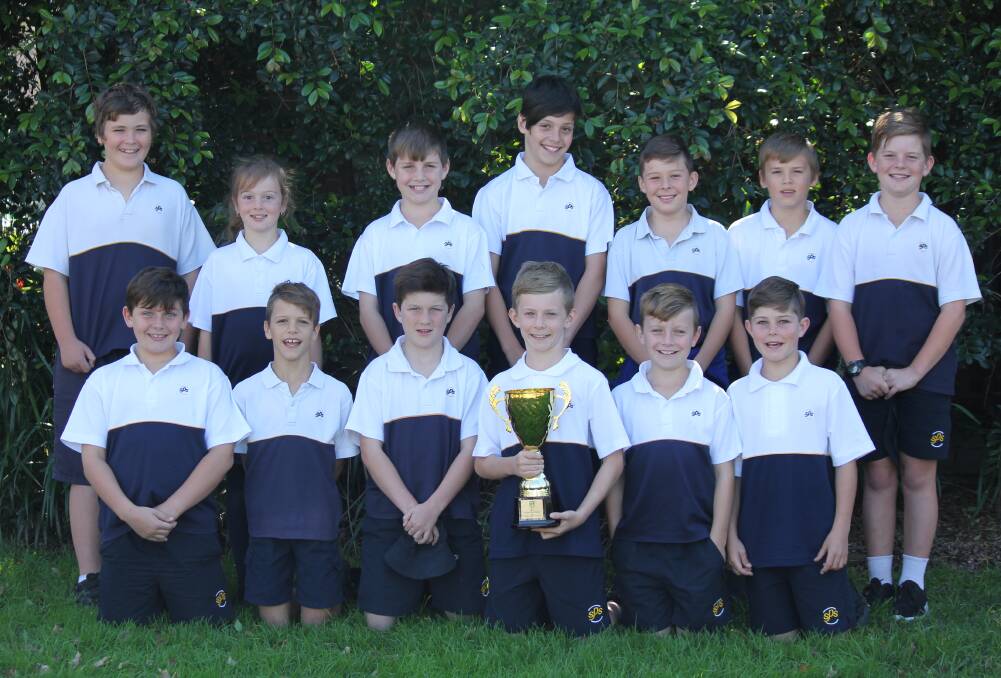 U10's WINNERS:  Singleton Public School took out this division at the gala day.