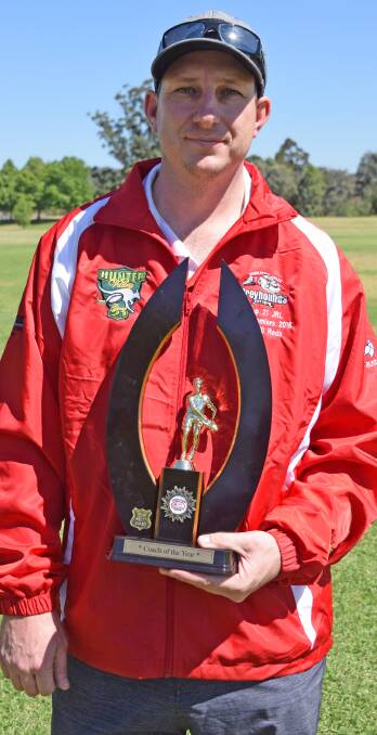 COACH OF THE YEAR:  Brett Ward, who guided the Under 10 Reds to a premiership after an all Singleton grand final. His team defeated the U10 Whites.