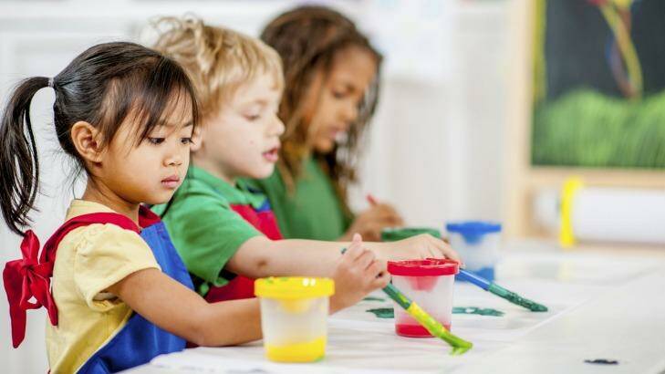 Just 77 per cent of NSW children are enrolled in 600 hours of quality early childhood education in the year before school.  Photo: istock