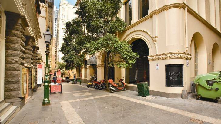 A showroom at 11-19 Bank Place in the CBD sold for $1.9 million. Photo: tom.cowie@fairfaxmedia.com.au