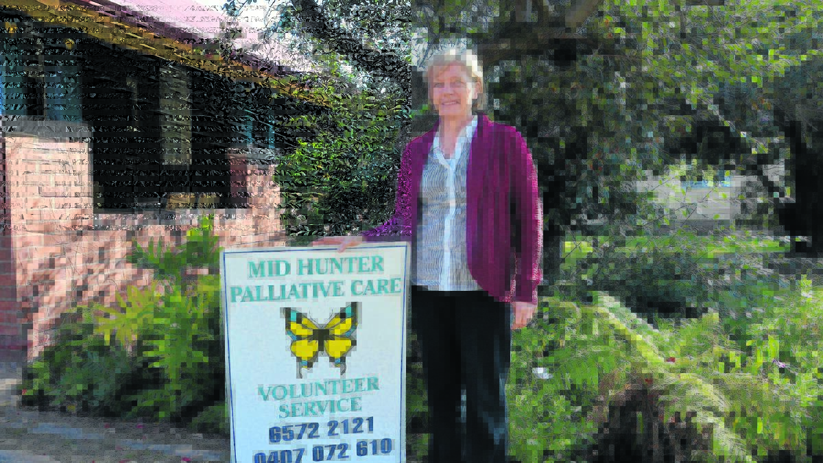 WORRIED: Mid Hunter Palliative Care coordinator Sue Pope has genuine concerns about the outlook of the not-for-profit organisation.