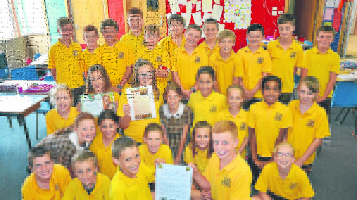 PROUD PARENTS: Singleton Heights Primary School students have adopted two orphaned baby orangutans – Rocky and Rickina.
