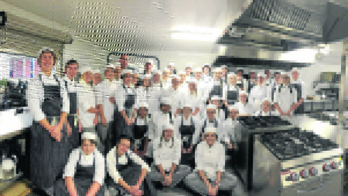 MASTER CHEFS: Singleton High School’s catering students will play a vital role in the Hunter Coal Festival.