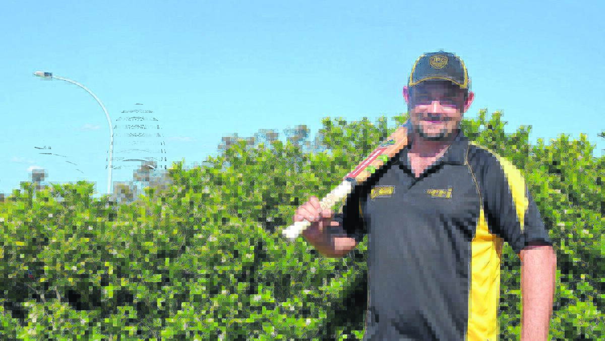 NEW CHALLENGE: Singleton District 
Cricket Association 
vice-president, and JPC Cricket Club president, 
Tim Gore is delighted teams from Muswellbrook and Denman will join the 2014-15 competition.