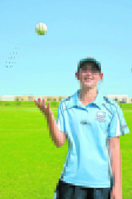 ON THE BALL: Singleton cricketer Taylah Knight will represent NSW/ACT at the Under-15 National Championships in Hobart this week.