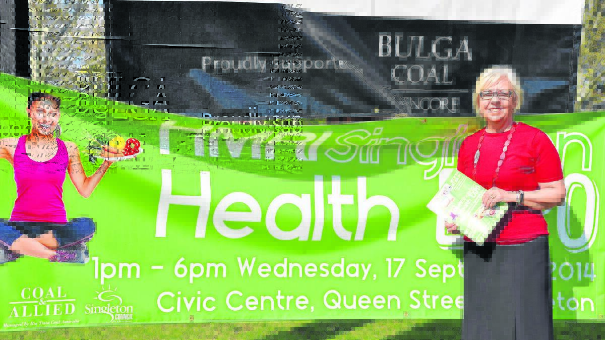 ACTIVE PARTICIPATION: Singleton Council general manager Lindy Hyam is looking forward to tomorrow’s Hunter Medical Research Institute Health Expo at the Civic Centre.
