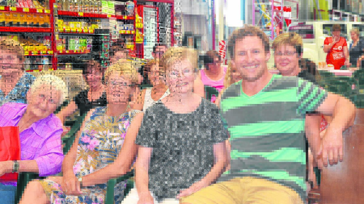 SPECIAL GUEST: Former Better Homes and Gardens presenter Rob Palmer at the Singleton Bunnings Warehouse Ladies DIY Night.