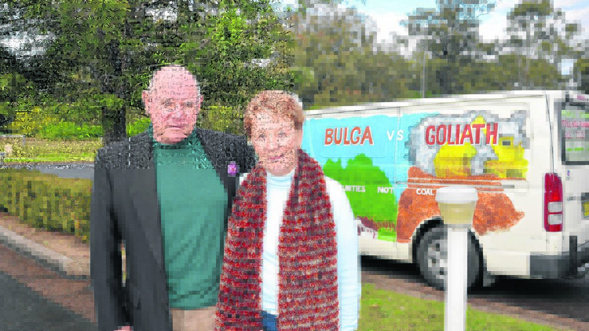 Bulga residents Murray and Judith Leslie told PAC they loved their home and they wanted their lives back.