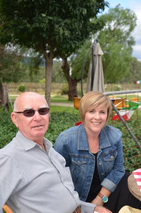 TAKING IN THE SIGHTS: Albert Meissner and Jayne Marcheff had great fun at Little Bit of Italy.