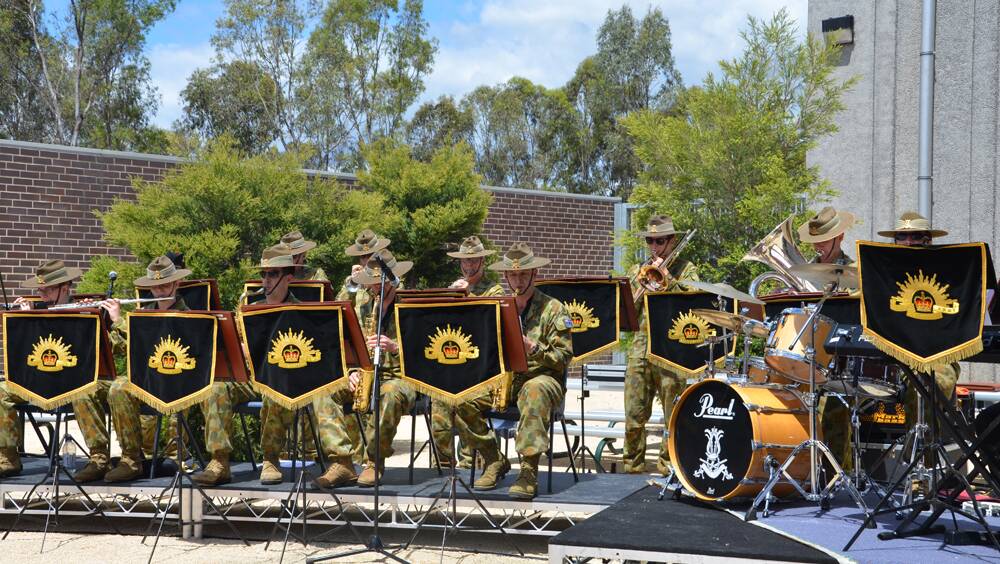 HITTING THE BEAT: The Newcastle Army Band is performing at the Singleton Australian Army Infantry Museum today.