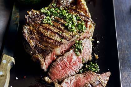Grilled Rib-Eye Steak. Photo: StockFood