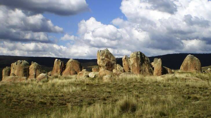 A rock formation near Currango. Photo: Bruno Yvanovich