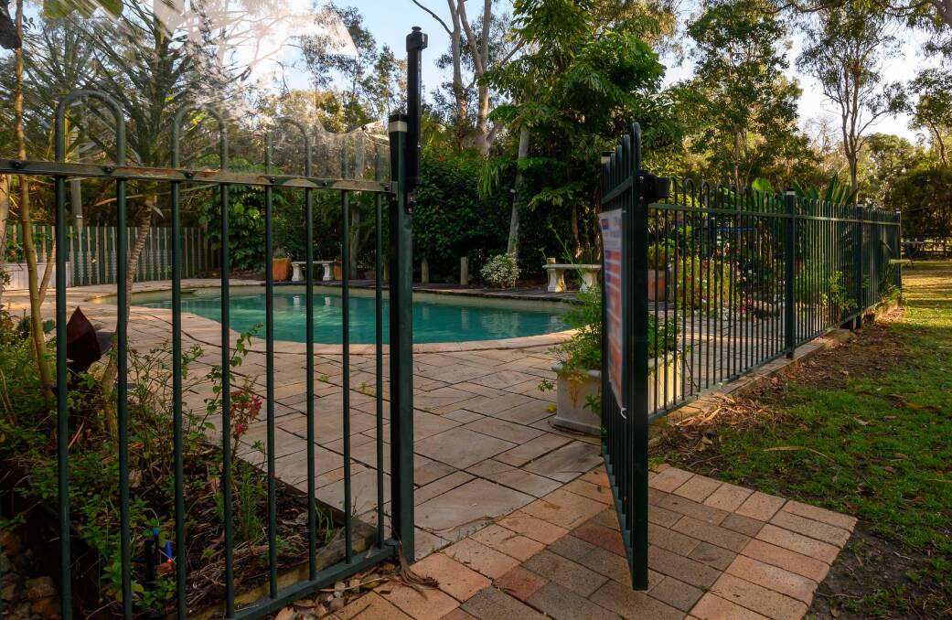 SAFETY: Check your pool fence and gate before your next party. Picture: Shutterstock