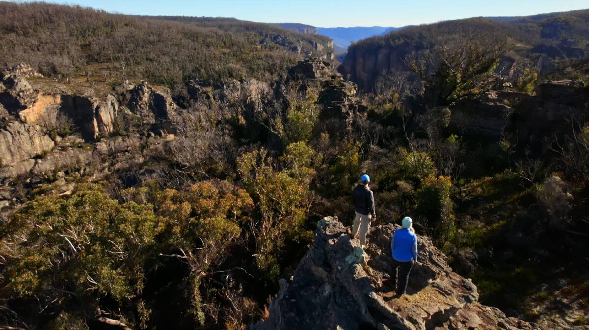 PARK: A bushwalking trail in the Gardens of Stone near Lithgow, which will be home to the Lost City Adventure Experience eco-adventure tourism attraction in 2023.