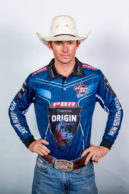 BULL RIDING: Singleton's Cody Heffernan has been named as captain of the NSW team in the PBR Australia Origin Series. Picture: Supplied