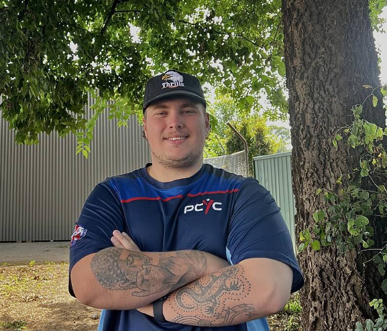 MENTOR: Singleton PCYC Aboriginal Youth Mentor Nick Bailey. Picture: Supplied