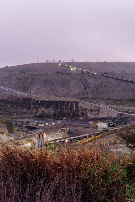 FINITE LIFE: The pit-top at Integra underground near Singleton, scheduled to close along with the Liddell open-cut in 2023. Picture: Glencore