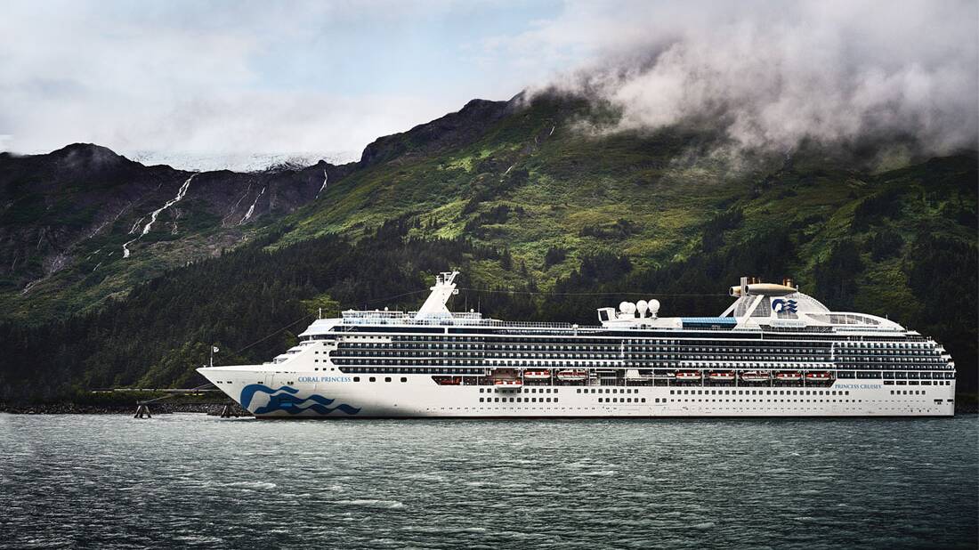SOON ON OUR SHORES: Coral Princess. Picture: Princess Cruises