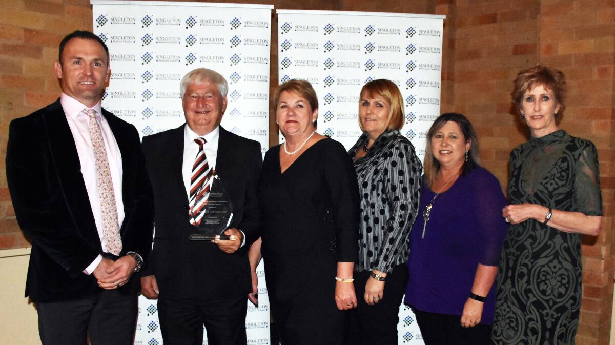 OVERALL WINNERS:  Ourcare Services capped a great year by taking out the Outstanding Business Award for 2018 at the Singleton Outstanding Business Awards.