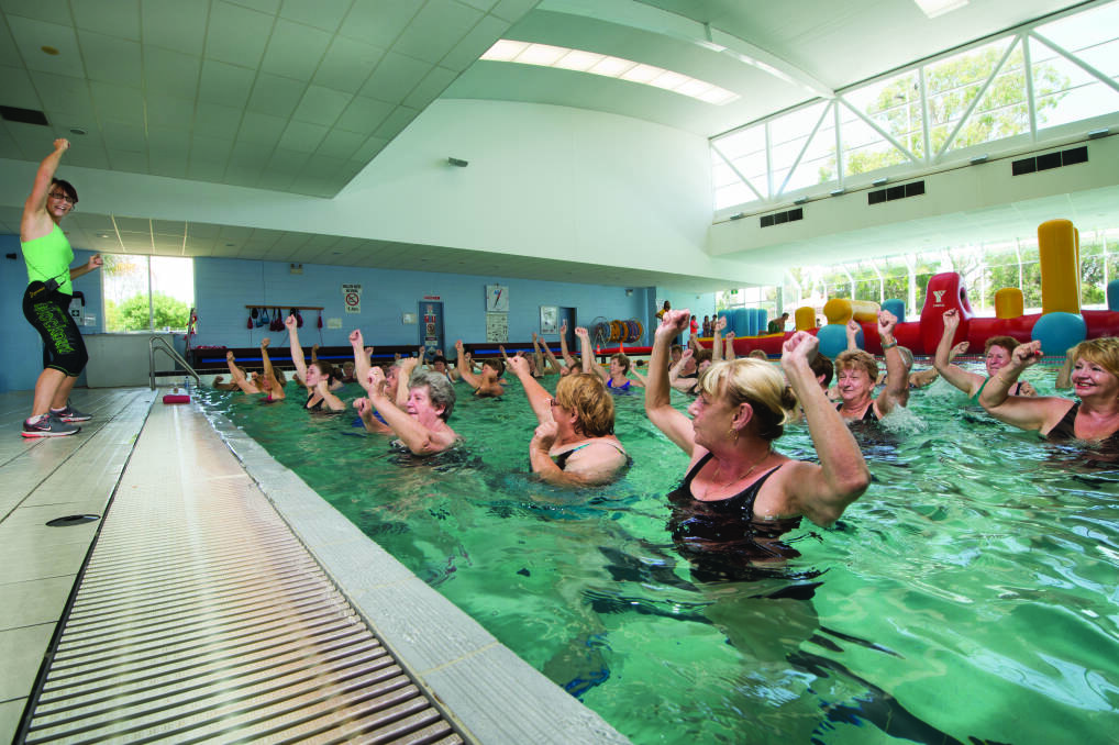 SPLASH DOWN: On Tuesday April 10, Singleton Swim and Gym will be offering a free aqua class for seniors at 9:30am followed by an inflatable session in their indoor pool.