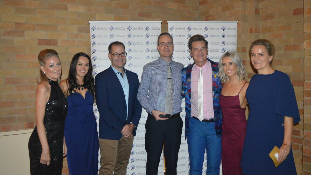 CHAMPIONS: The team from The Eye Place won the Most Outstanding Business award, and also took the Owner/Operator Business Excellence award. Co-owner Anna Davis was named the Young Business Executive of the Year.