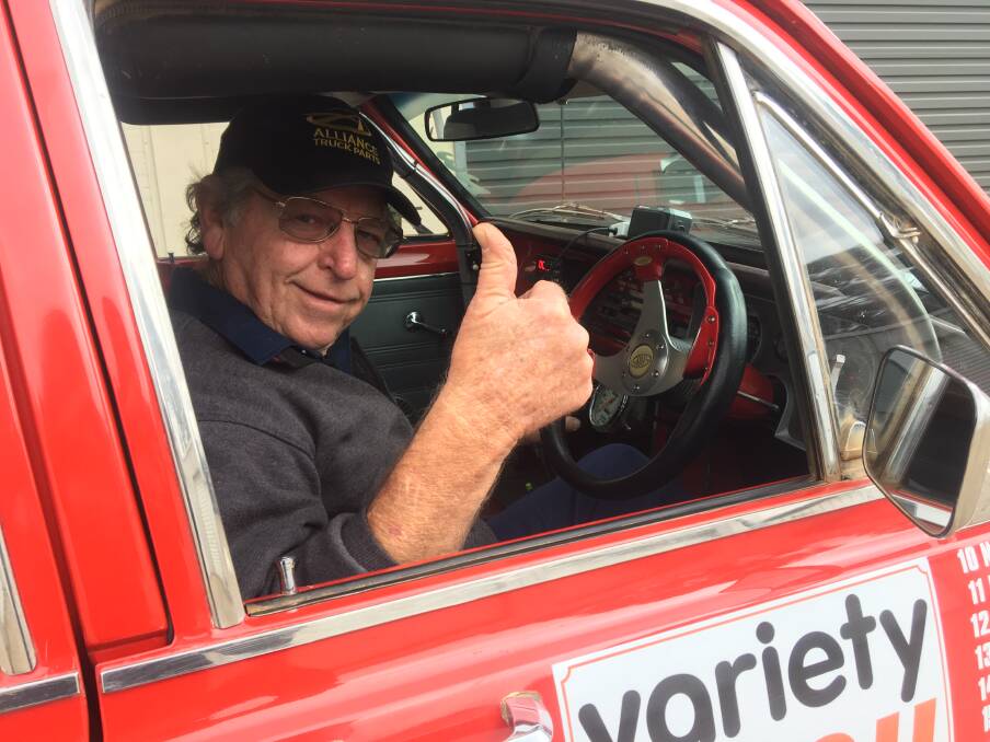 Ian Saxby ready for his 25th Variety Bash