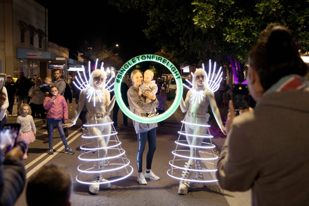 The 2023 Firelight Festival was a huge success with John Street transformed for the event. Picture supplied