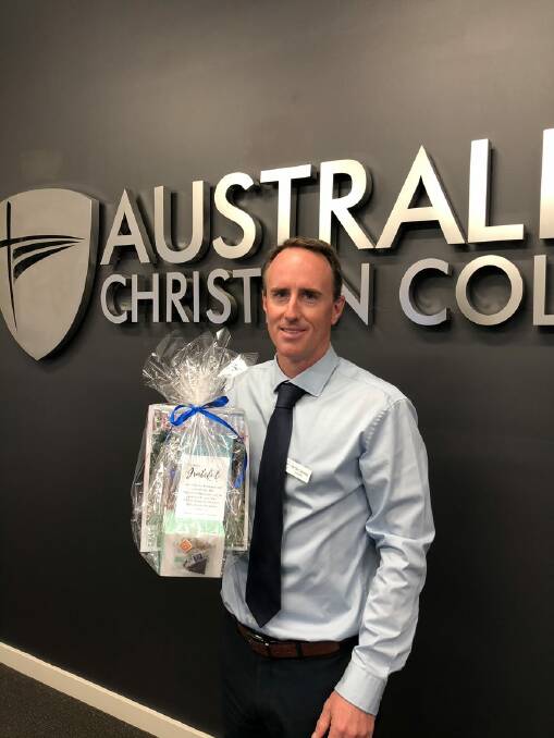 GROWTH: Principal Tim Shields has seen Singleton's Australian Christian College expand to 238 students.
