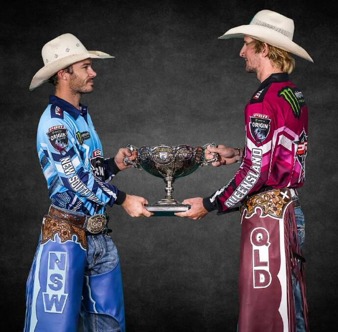 Our Team Captains - Cody Heffernan (Team NSW) and Aaron Kleier (Team QLD) are fighting not only for their State but for the No.1 place in Australian standings. Photo: PBR.