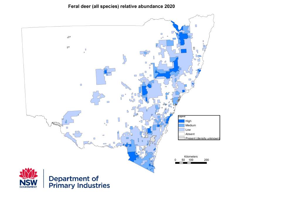 The maps allow landholders to track progress in managing pests aligned with LLS Regional Strategic Pest Animal Management Plans. 