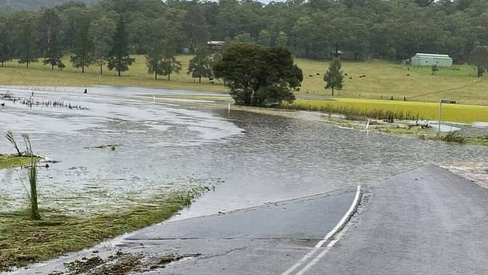 March 2021: Flooding in the Wollombi Valley. Photo: Wollombi Tavern.