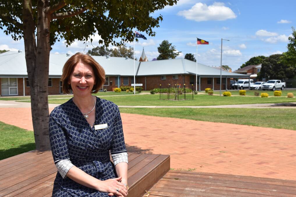 NEW LEADER: Niamh Marzol, a former student at St Catherine's Catholic College, has returned to the K-Year 12 school as its new principal.