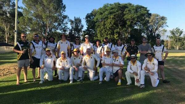 Glendon and Valley played the Singleton District Cricket Association's annual charity shield match. This year the money raised will go to the Singleton Mens shed. 