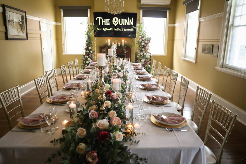 The Quinn will also be available for function and wedding hire.
