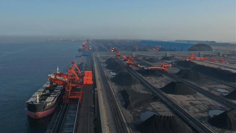 Chinese coal terminal