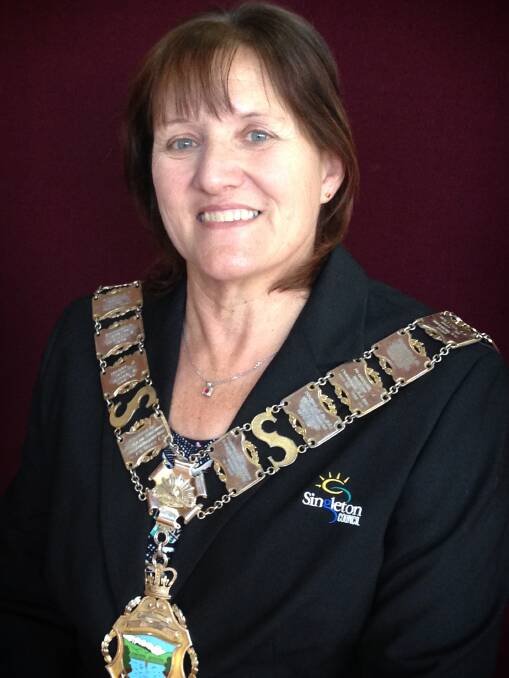 Singleton Mayor Sue Moore