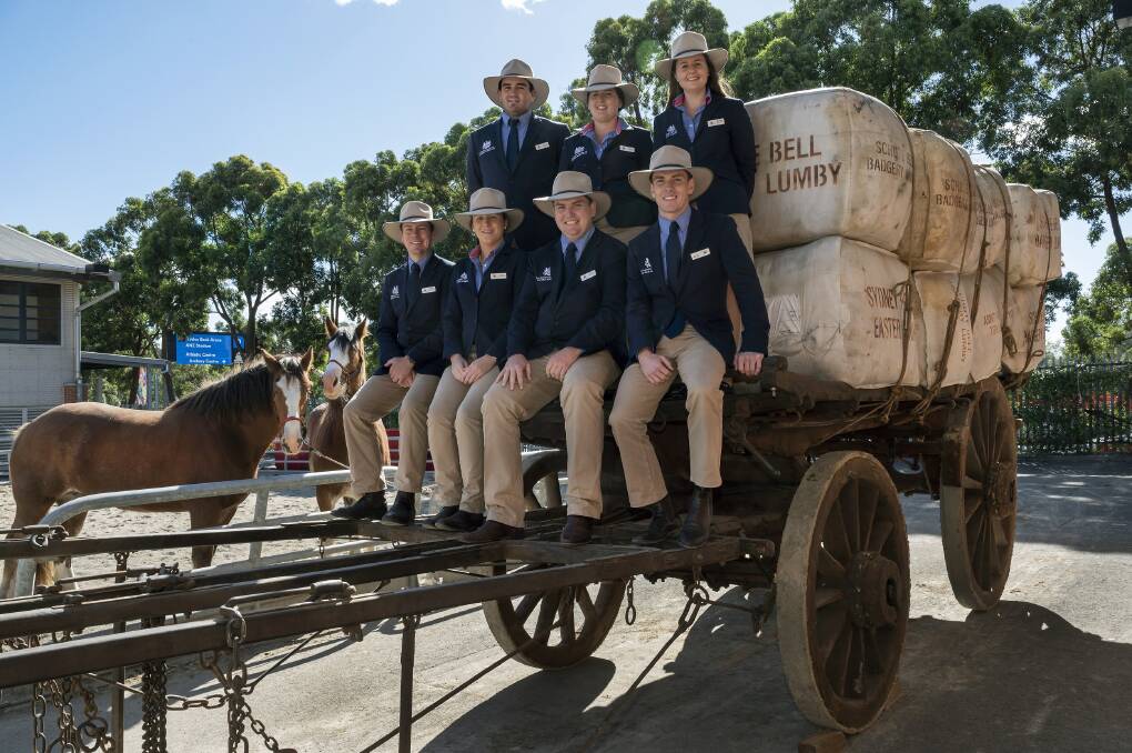 LEADERS: 2020 Rural Achievers at the 2021 Sydney Royal Easter Show. Photo supplied.
