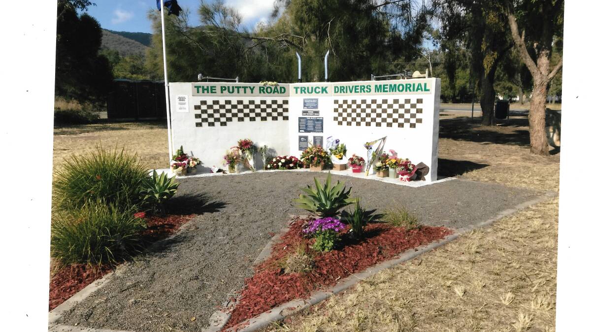 The Truckies Memorial Wall at Milbrodale. This year's service/reunion will be held on Saturday May 21. Photo supplied.