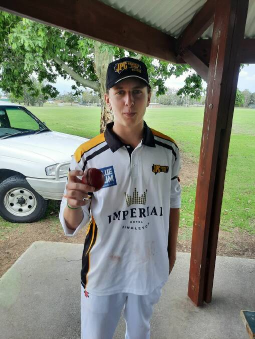 Thomas Pearce 5-17 off 7. Picture supplied
