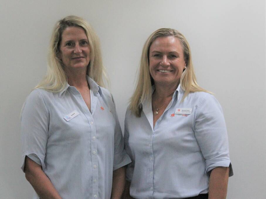 NEW TEAM: Suellen Goyne and Nicole Dunn Northern NSW Regional Manager 